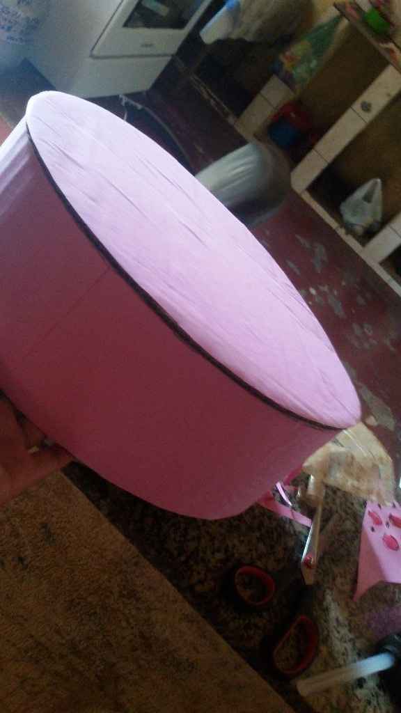 Cobrindo com papel