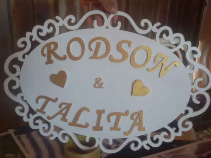 placa decorada