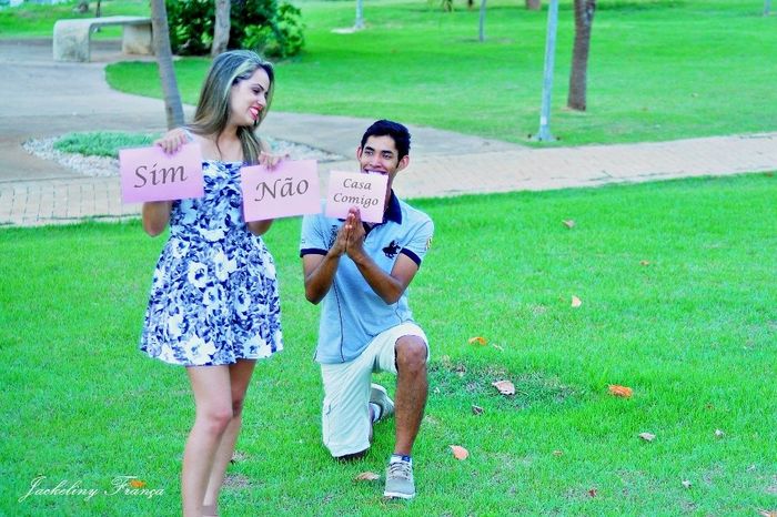 ensaio de noivado bem divertido