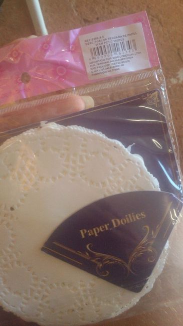 Lembrança para padrinhos e Damas