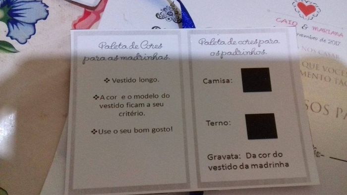 Paleta de cores