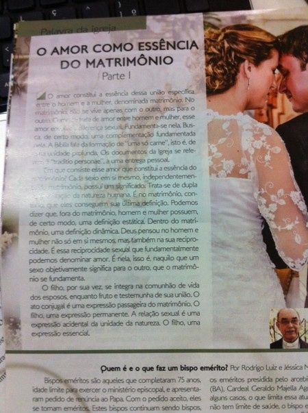 O amor como essência do matrimônio  - 1