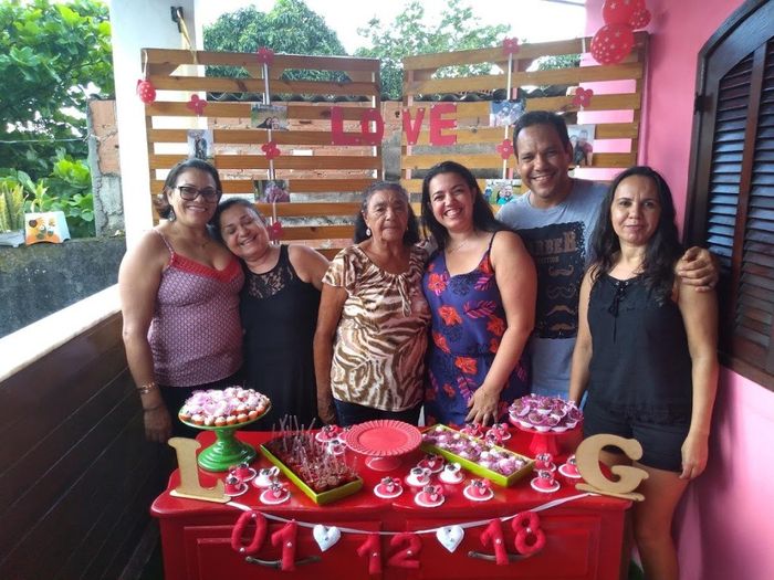 Minhas tias, minha avó e minha mãe.