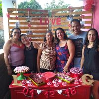 Minhas tias, minha avó e minha mãe.