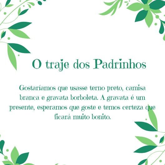 Meu manual de padrinhos 7