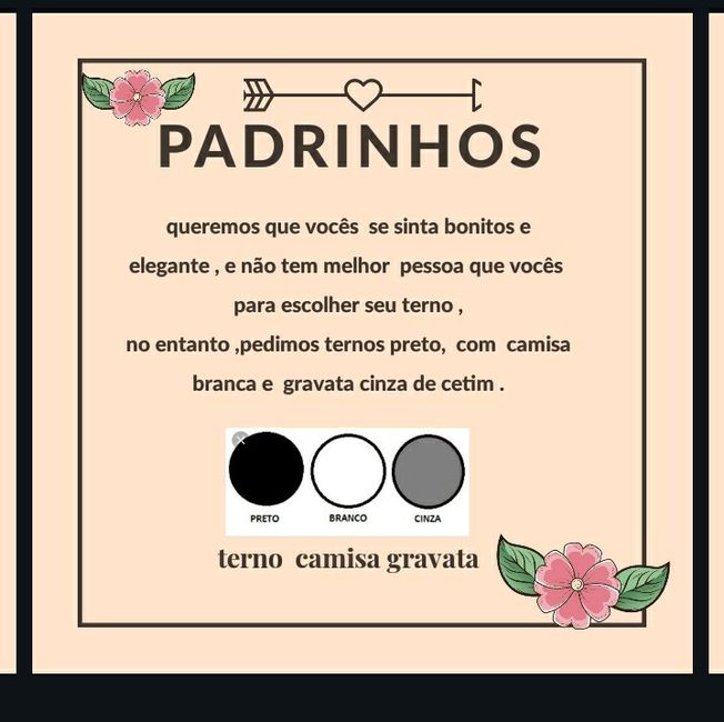 Manual  dos padrinhos  💕 vem ver - 4