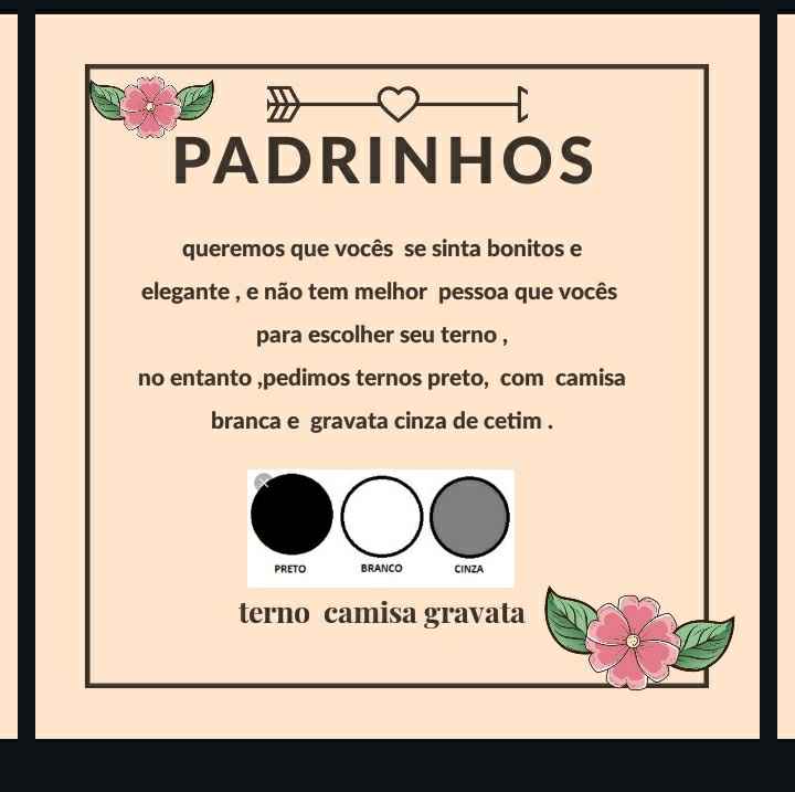 Manual  dos padrinhos  💕 vem ver - 4