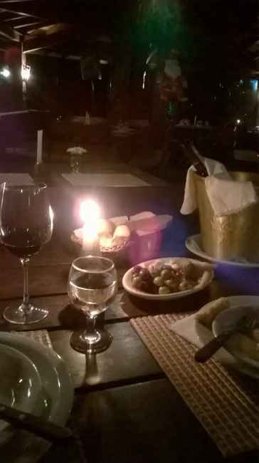 Jantar a luz de velas