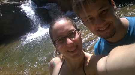 Cachoeira em Macacos