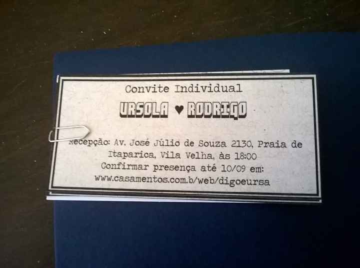 Convite Individual