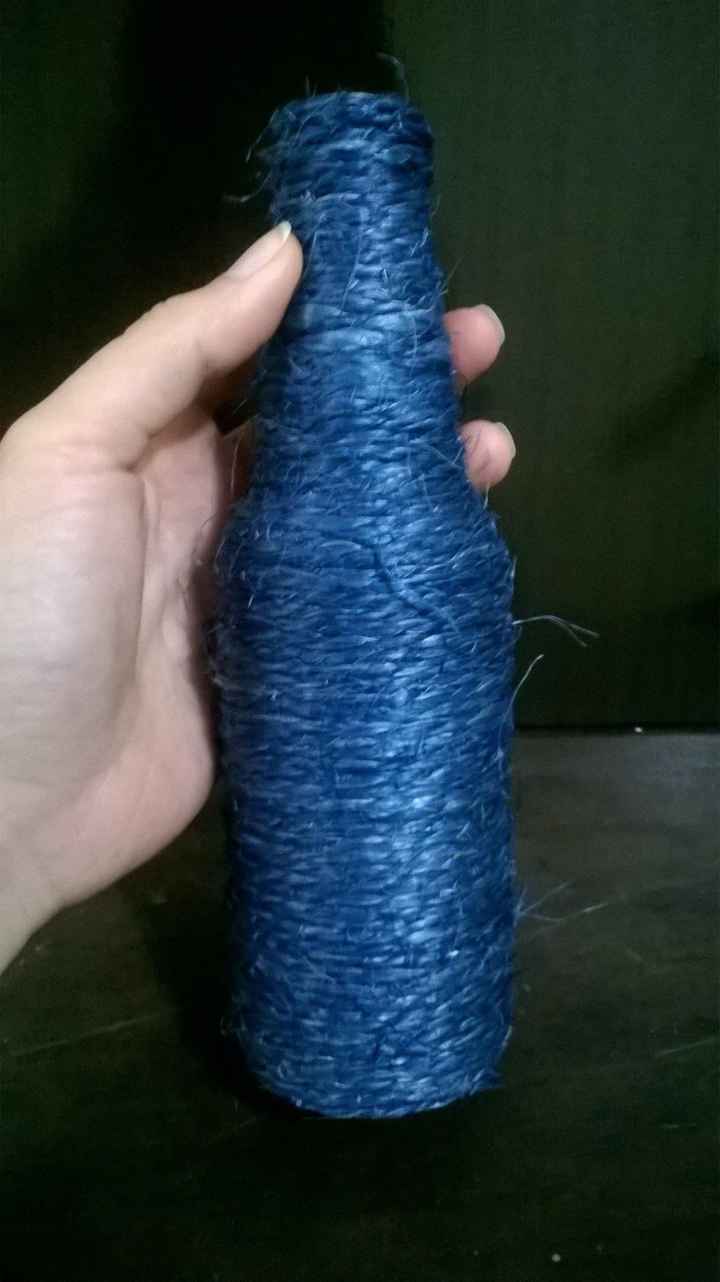 Garrafinha de sisal