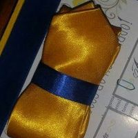 Gravatas slim amarelas - 1