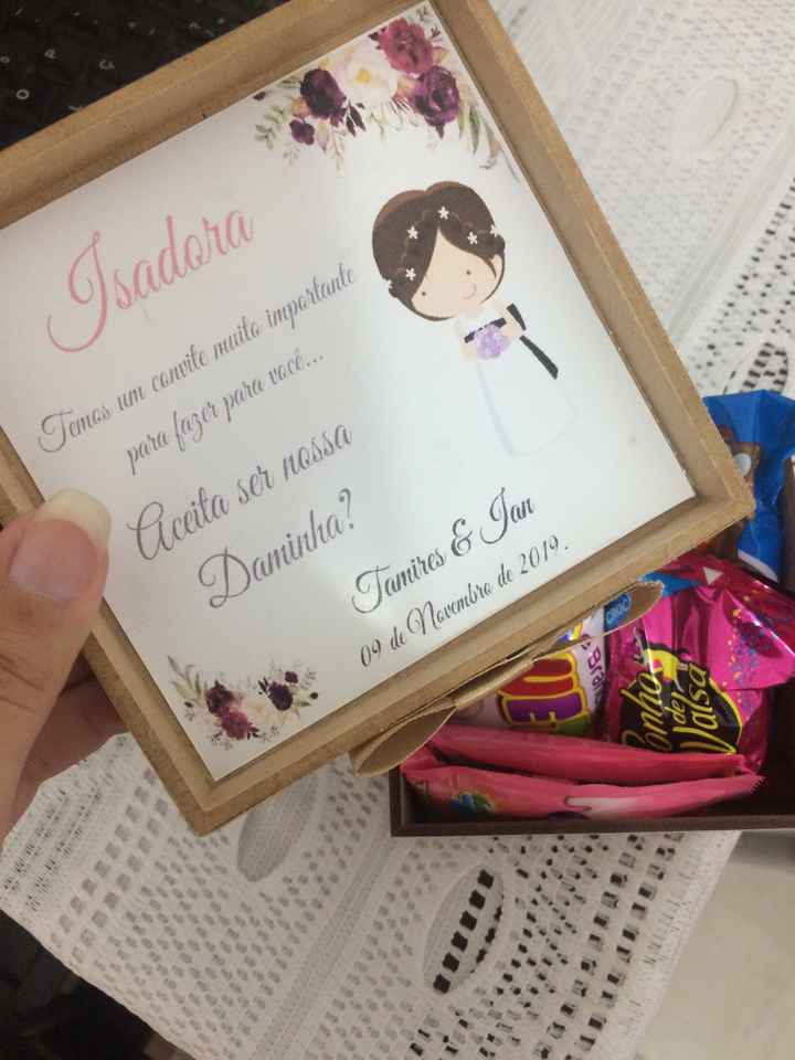 Caixinha daminha - 1