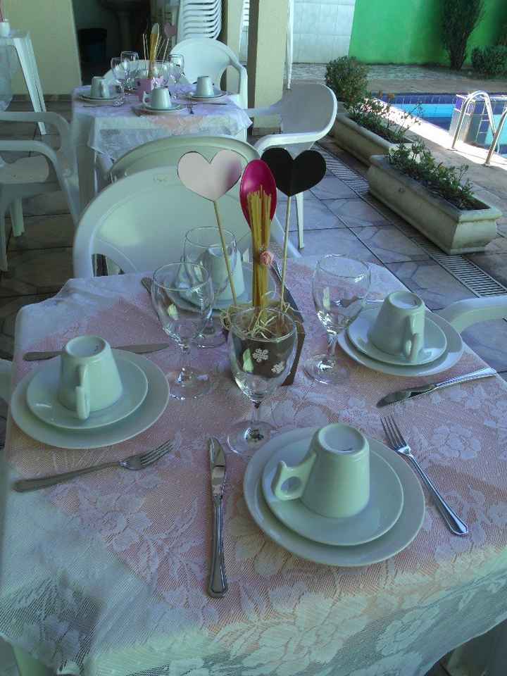mesa convidadas (centro de mesa DY)