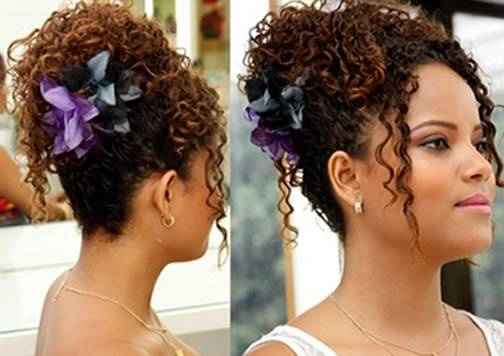 Penteado para noivas cacheadas :) - 1