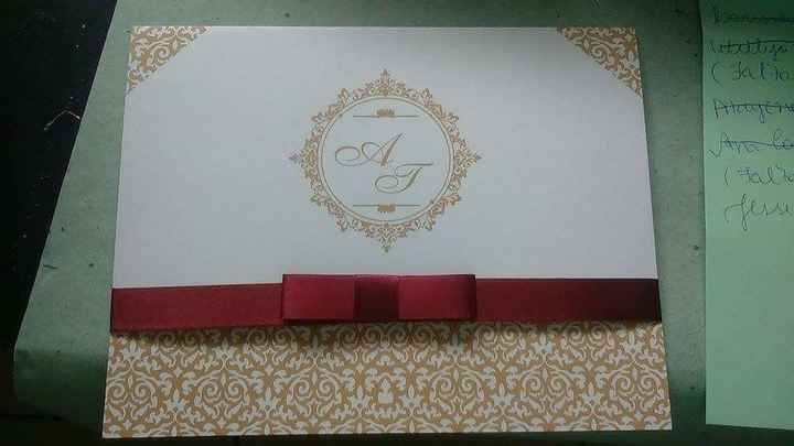 Convite de casamento - 1