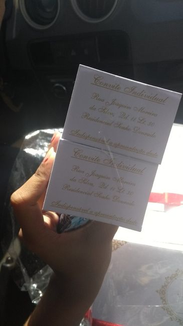 Meu convite de casamento #vemver - 2