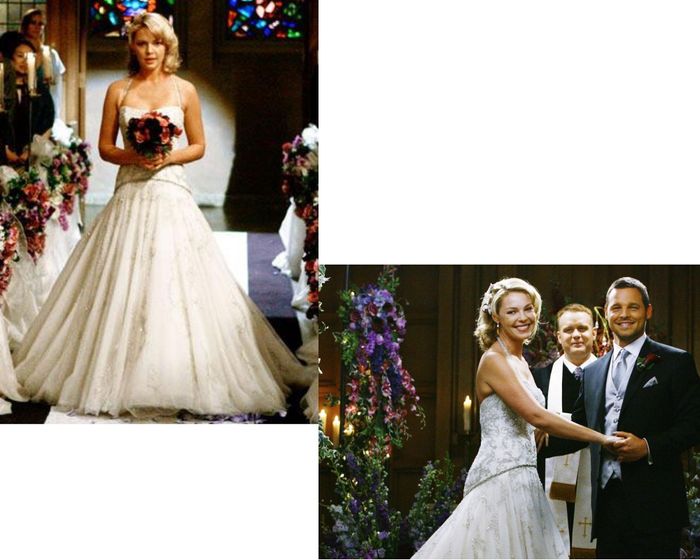 Vestidos de Noivas de Séries: Vote no seu favorito! (grey's Anatomy) 5