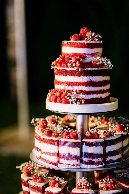 Bolo de casamento: red velvet - 1