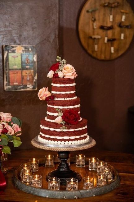 Bolo de casamento: red velvet - 5