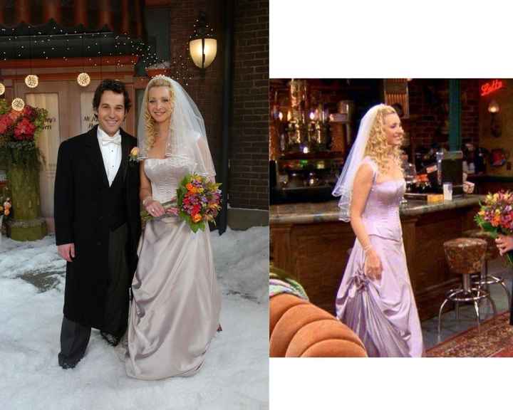 Vestidos de Noivas de Séries: Vote no seu favorito! (friends) - 1