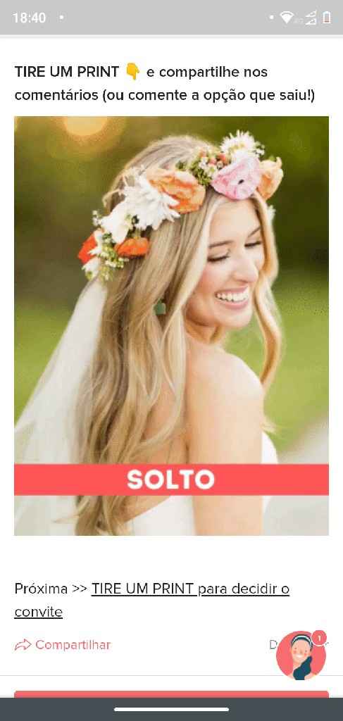 TIRE UM PRINT para decidir o penteado - 1