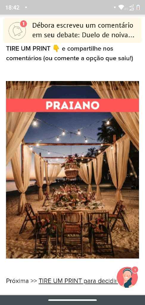 TIRE UM PRINT para decidir o estilo do casamento - 1