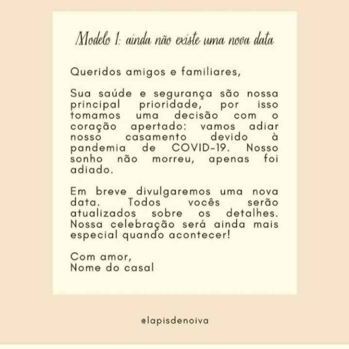Comunicado - 2