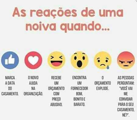 Reações de uma noivinha!!!! - 1