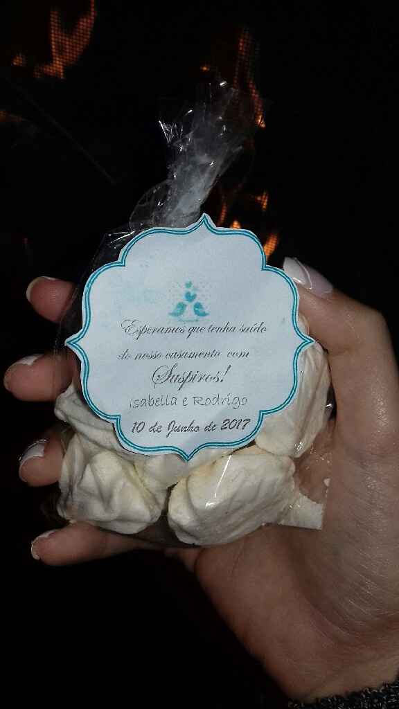 Suspiros como lembrancinha! - 1