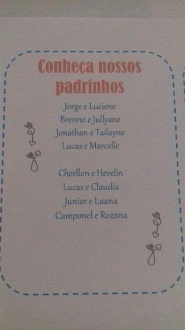 Convite dos padrinhos! - 9