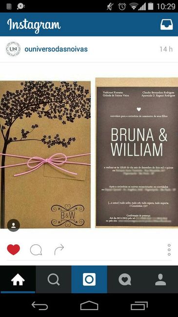 Tipos de convites - 2