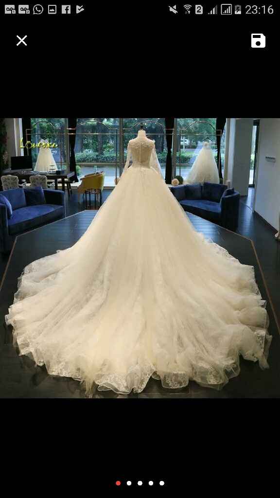 Qual será o corte do vestido? - 1