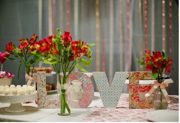 DECORAÇÃO DE MESA