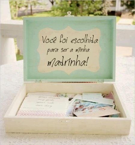convite para a Madrinha