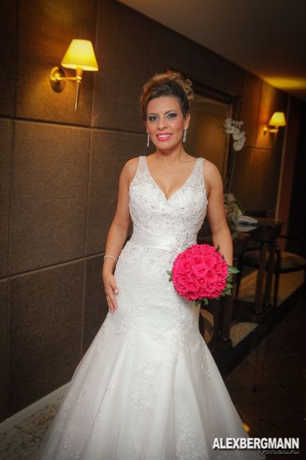 Vestido e Buquê