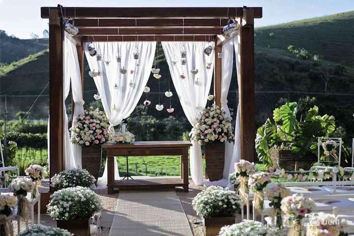 Decoração altar