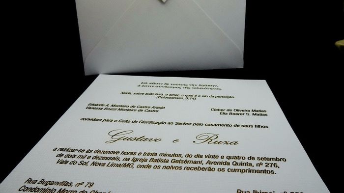 Ins. convite - Modelo quadrado