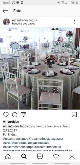 Diga onde será a recepção e te digo... 2