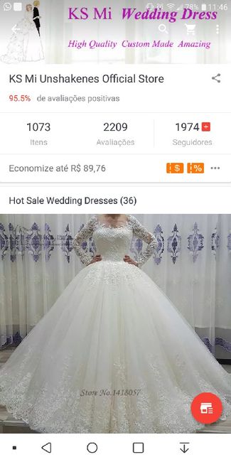 Vestido do Aliexpress - 1