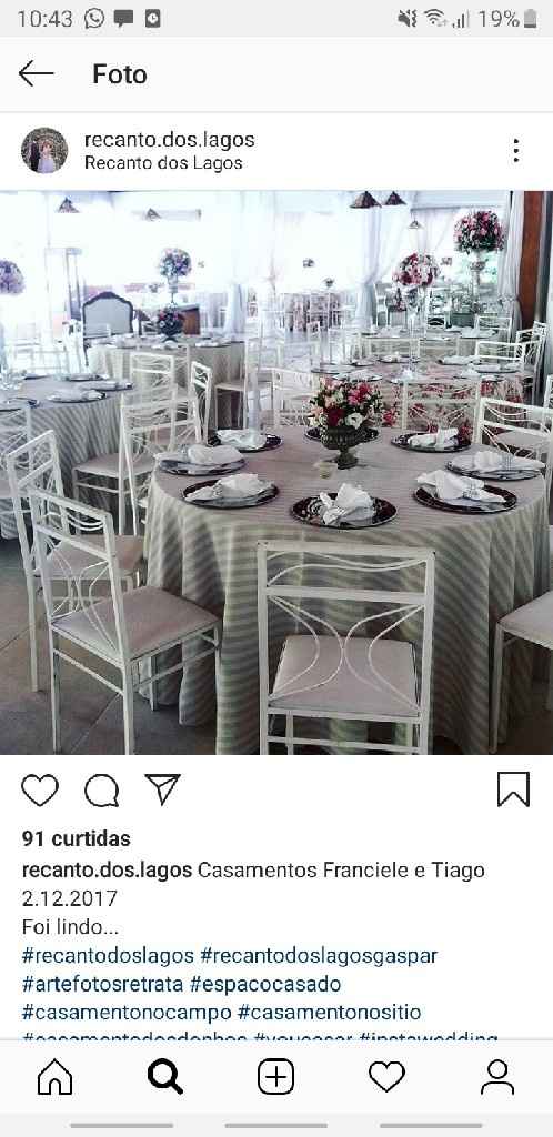 Diga onde será a recepção e te digo... - 2