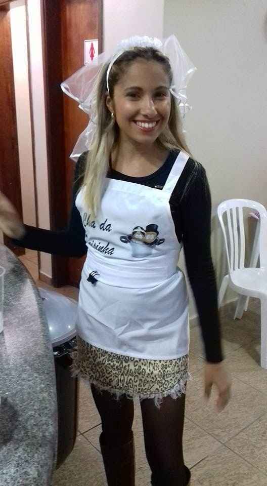  mandei fazer um avental gravado meu nome