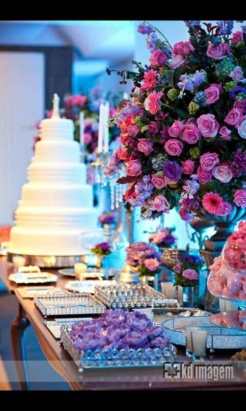 Cores do casamento - azul... - 1