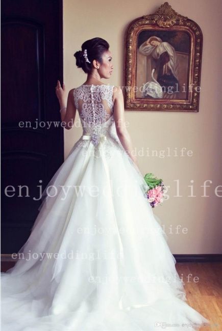 Vestido de Noiva Aliexpress