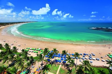 o mar de porto de galinhas