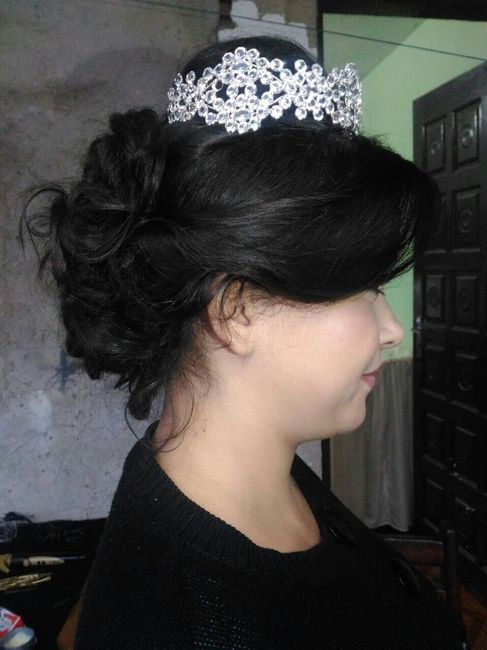 Teste cabelo e maquiagem!💅🏽💄💋 - 3