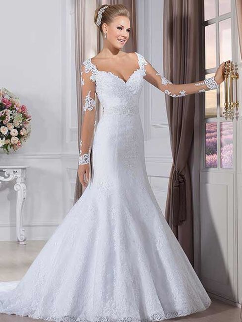 Vestidos semi sereia e sereia!! - 2