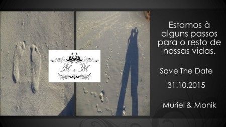 Save the Date. Muriel e Monik