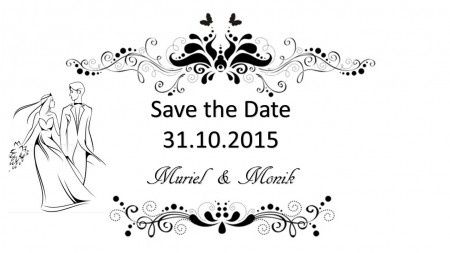 Save the Date. Muriel e Monik