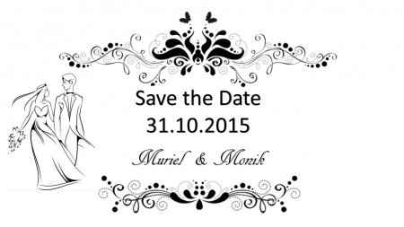 Save the Date. Muriel e Monik